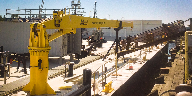 Shipboard Crane