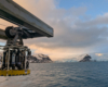 CTD LARS deployment in Antarctica
